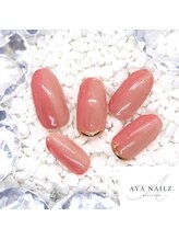 アヤネイルズ アンド アイラッシュ(AYA NAILZ.＆Eyelash)/小技の効いたベーシックカラー