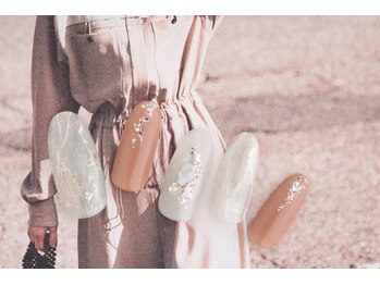 エムスラッシュ フィール 東戸塚店(M.SLASH)/大理石ネイル