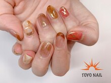 トヨネイル(TOYO NAIL)/ニュアンスもやもや☆