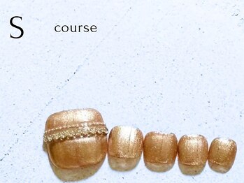 定額ネイルSコース　フット