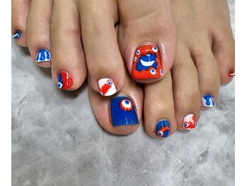 アリイネイルズ(ALII Nails)/ミャクミャクネイル