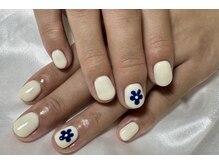 ミアネイル 越谷店(mia nail)/ワンカラー＋アート追加