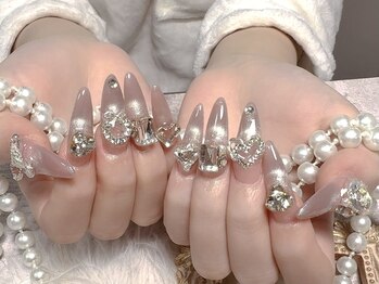 モアネイル 新宿/マグネットネイル/持ち込み/新宿