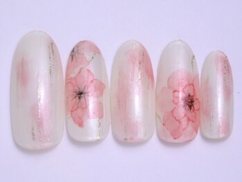 ネイリックス 栄ガスビル(NAILX)/フラワーネイル