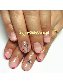 サニーサイドアップ ネイル(Sunny SideUp nail)/シースルーヌーディピンク