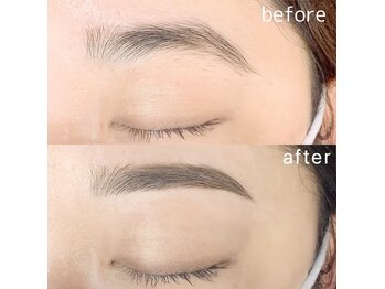 ビューステージ アイブロウサロン 大宮/ナチュラルなアーチ眉♪