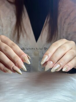 ラムネイル 恵比寿店(RAMU nail)/チップ長さ出しグラデーション