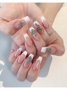 ネイルサロン エフ(ef)/ピンクフレンチ