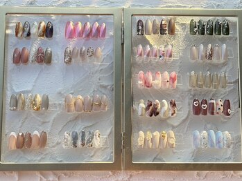 マカリナ イミ ネイル(MAKARINA Imi Nail)の写真/【定額デザインコース¥6300】カラーチェンジOK◎シンプル～ニュアンスまで豊富なデザインをご用意◎