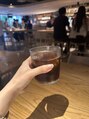 アンフルール リンドウ 銀座店(Une fleur Lindo) コーヒーにハマっています♪