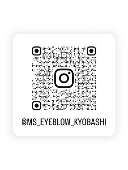 エムズアイブロウ 大阪京橋店(M’sアイブロウ)/インスタグラム