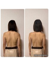 repos_lien【ルポリアン】《リンパマッサージ・よもぎ蒸し》/◇リンパマッサージ　肩こり改善