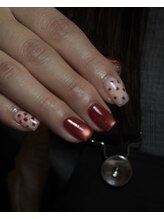 フィルネイル(fil nail)/ショート　マグネット×アート