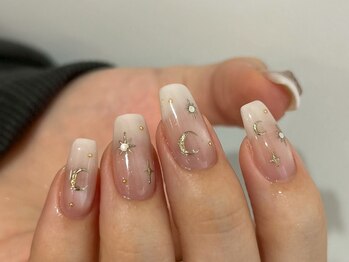 ジェミーネイル シンジュク(Jemiy nail shinjuku)/【Miku】手描きニュアンス¥12480