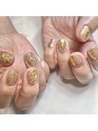 金箔ネイル