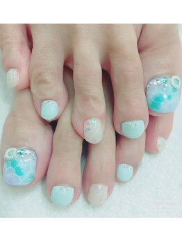 ネイルサロン ティアラリュクス 市川北口店(Tiara Luxe)/ドロップネイル