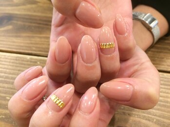 アイラッシュアンドネイル専門店 クラル(CURAR)/ワンカラーネイル¥7980