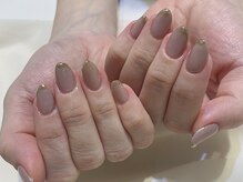 ネイルズ ララ(nails Lala)/シンプルネイル。