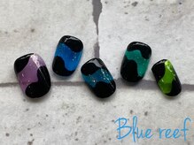 ネイルアンドまつげエクステ ブルーリーフ 四谷三丁目店(Blue Reef)/ハロウィンネイル