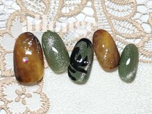 美サロン アロンジェ甲府向町店/べっこうネイル★