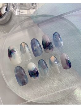 エムディーエーネイル(M.D.A NAiL)/あじさい nuance