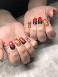 個性派ネイル