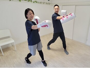 スリービーダイエット 町田店(Three B Diet)の写真/【ストレス】を吹っ飛ばせ！！ボクシングトレーニングで肩こり腰痛、ストレス軽減にも☆運動が苦手な方も◎