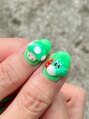 ラヤナリー バイ イーストネイル(Layanary by Eastnail)&nbsp;Timeleszの原ちゃんにハマってます♪LIVE前の私の推し活ネイル♪