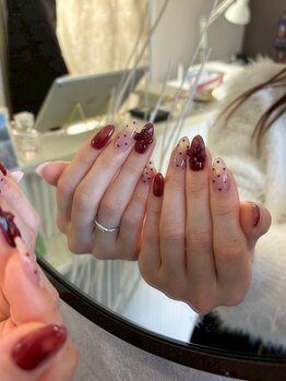 スレッドネイル(THRED nail)/バレンタインデザイン