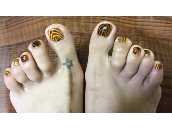 サニーサイドアップ ネイル(Sunny SideUp nail)/wood foot nails