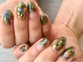 アミネイルズ(AmiNails)/ブリーディングインク♪