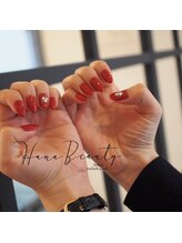 ハナビューティ アシヤ(Hana Beauty Ashiya)/オトナ可愛いシンプルアート♪