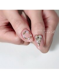 大人気クリスマスネイル