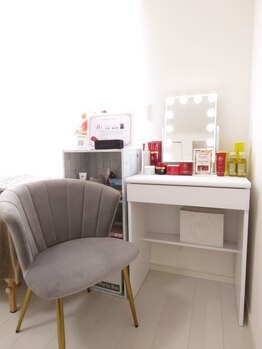 ホナ(HONA)/半顔体験コーナー