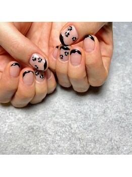 イル(ile)/変形フレンチ ハートフラワー