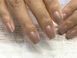 自爪に優しい美爪ワンカラー