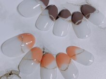 モモ(MOMO)/ぬりかけネイル