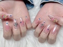 ネイルアルバ(Nail ALBA)/チーク×オーロラ