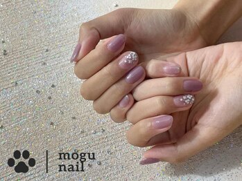 モグネイル(Mogunail)/5,6月定額A/紫陽花ネイル