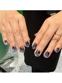 モア ネイル(more nail)/マグネットワンカラー＋パーツ