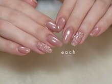 イーチ 烏丸御池(each)/マグネット×キルティングネイル