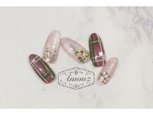 アモウズ(Amouz)/定額【クリスマスネイル】3