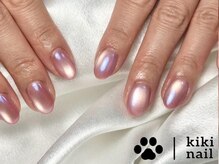 キキネイル 二子玉川(kikinail)/水光ネイル/オーロラ