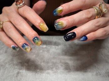 お持ち込みニュアンスネイル