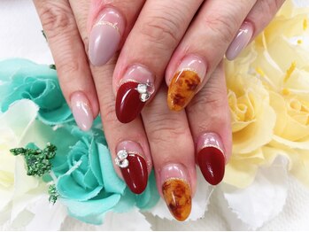 ディーネイル 天王寺(D-nail)/(小山)大人気☆べっ甲ネイル