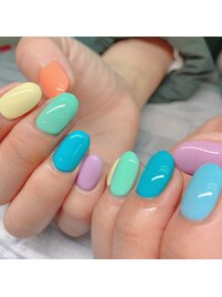 カラフルネイル！