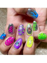 リベルタス(LIBERTAS)/#glaring tiger nail