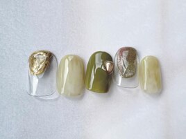 ピスタチオくすみカラー¥8200