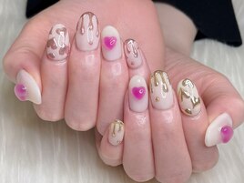 ★ピンク×ゴールド×ミラー★