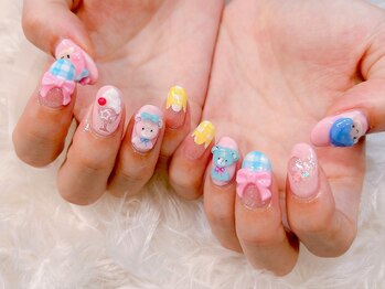 シナモンネイル(cinnamonnail)/ゆめかわネイル